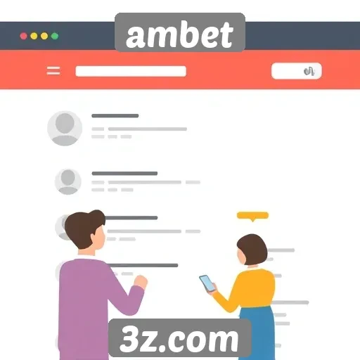 Feedback de usuários sobre a interface do site Ambet